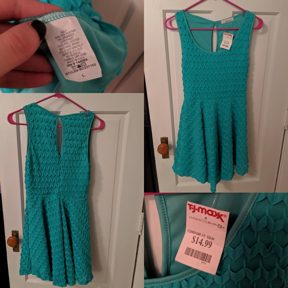 New green dress